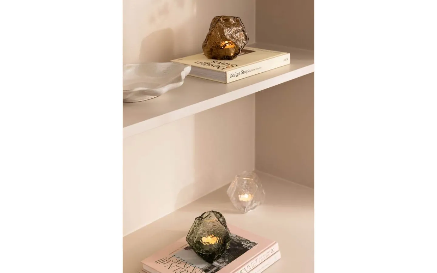 Ljushållare<Globen Lighting Valerie Ljushållare Grön