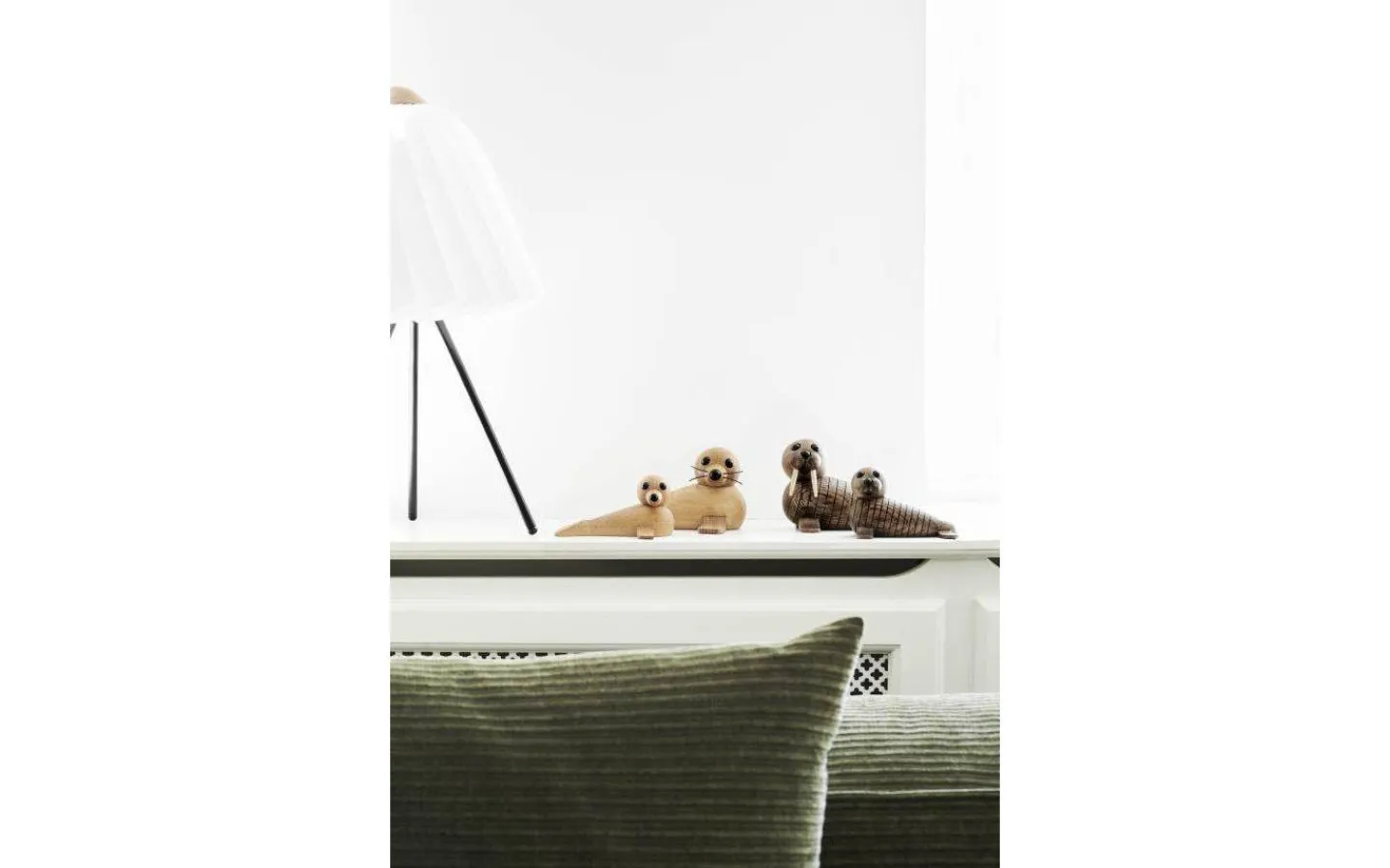 Trädekorationer<Spring Copenhagen Valross Ross Baby Trädekoration 7cm Brun