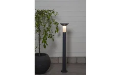 Solcellslampor Stig & Mark|Visa Alla Solcellslampor<Star Trading Valta Solcellslampa 90cm Grafit Rörelsesensor