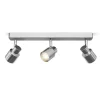 Badrumslampor Tak|Takspot Med 3 Lampor<Rendl Valto III Takspotlight 3L Krom IP44