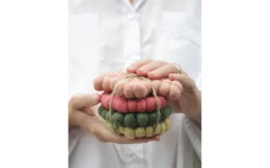 Glasunderlägg<Svanefors Vanja Glasunderlägg Multi 10cm