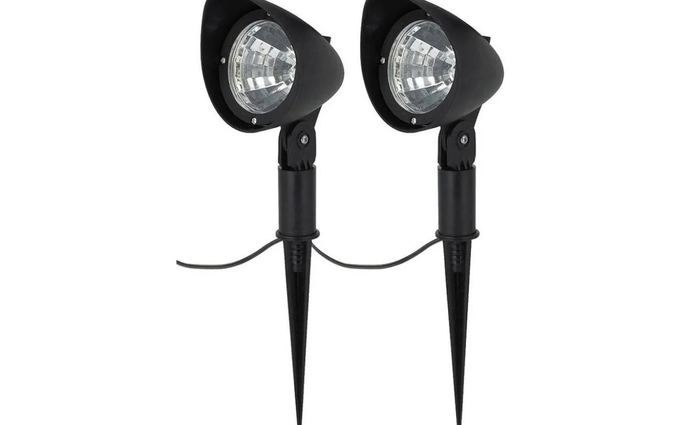 Vanna Markspotlight 2-pack 2x1W Bolthi Connect 12V Svart IP44
