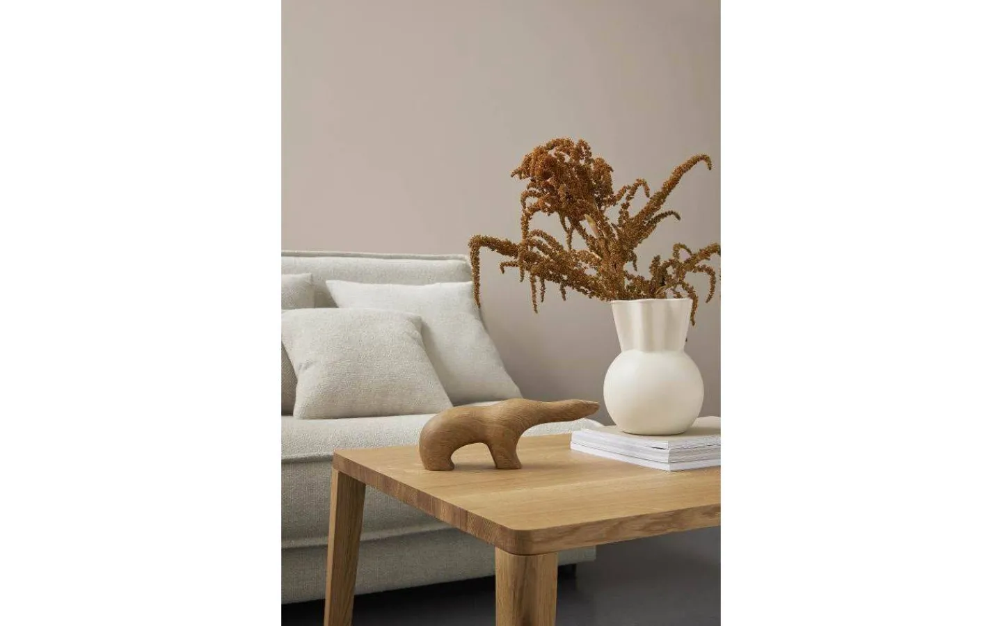 Spring Copenhagen Vas Eva Stoer-Nielsen 20cm Vit* Vaser & Blomkrukor