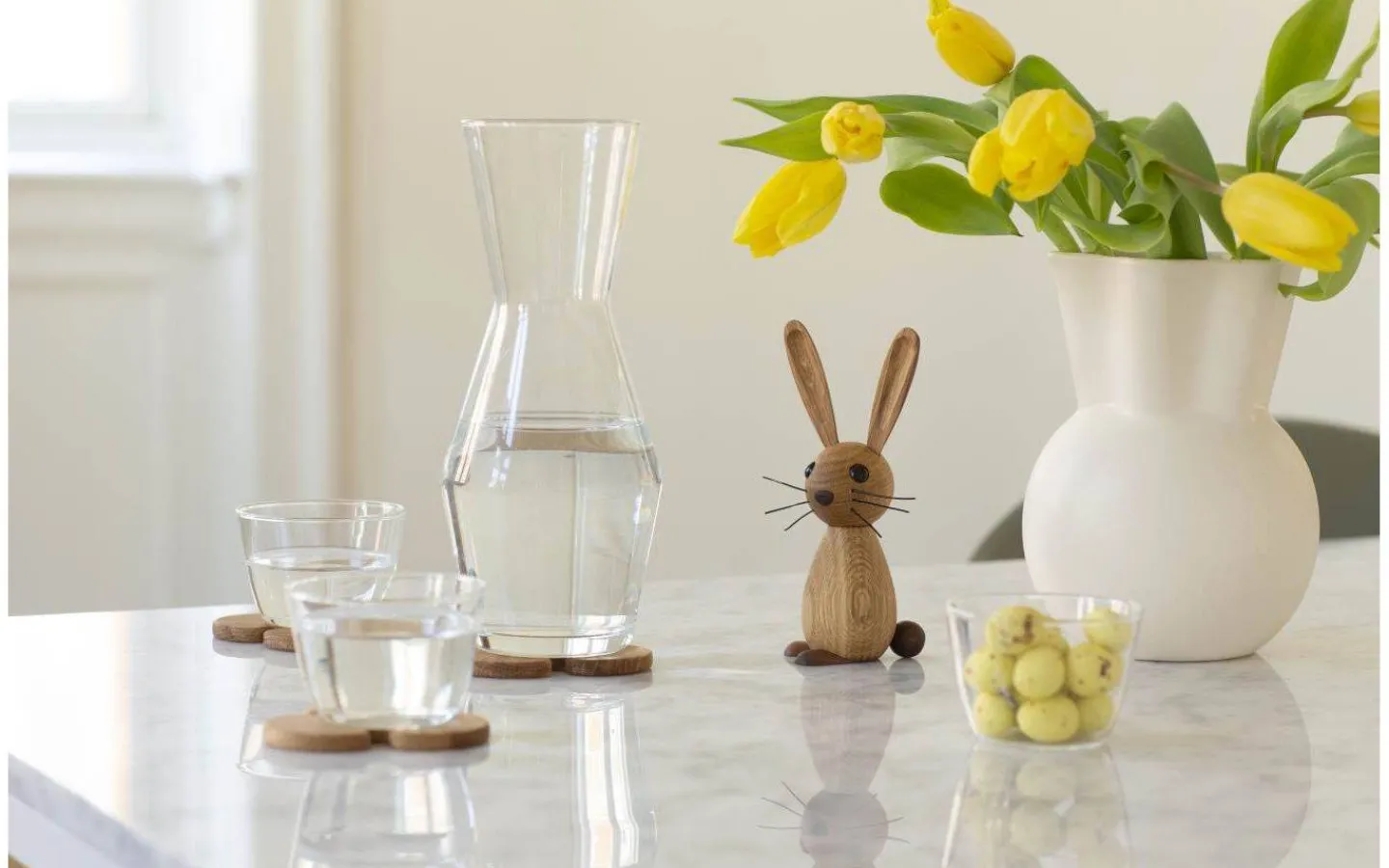 Spring Copenhagen Vas Eva Stoer-Nielsen 20cm Vit* Vaser & Blomkrukor