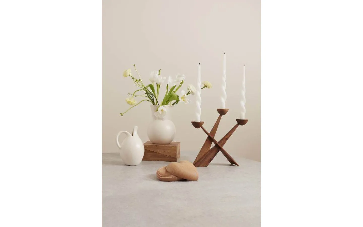 Spring Copenhagen Vas Eva Stoer-Nielsen 20cm Vit* Vaser & Blomkrukor