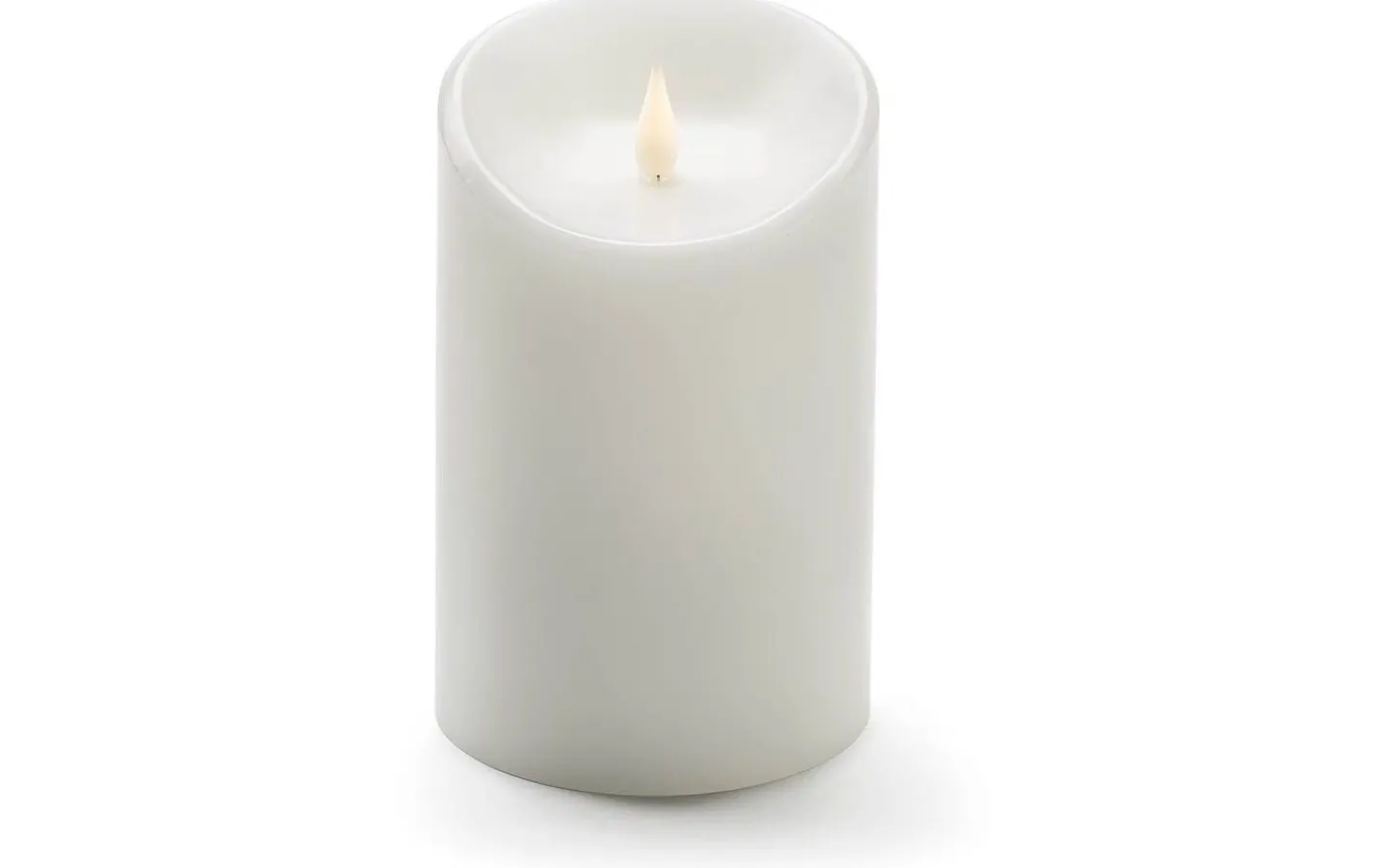 Blockljus Inomhus|Blockljus Inomhus<Konstsmide Vax Batteridrivet Blockljus 15cm Vit