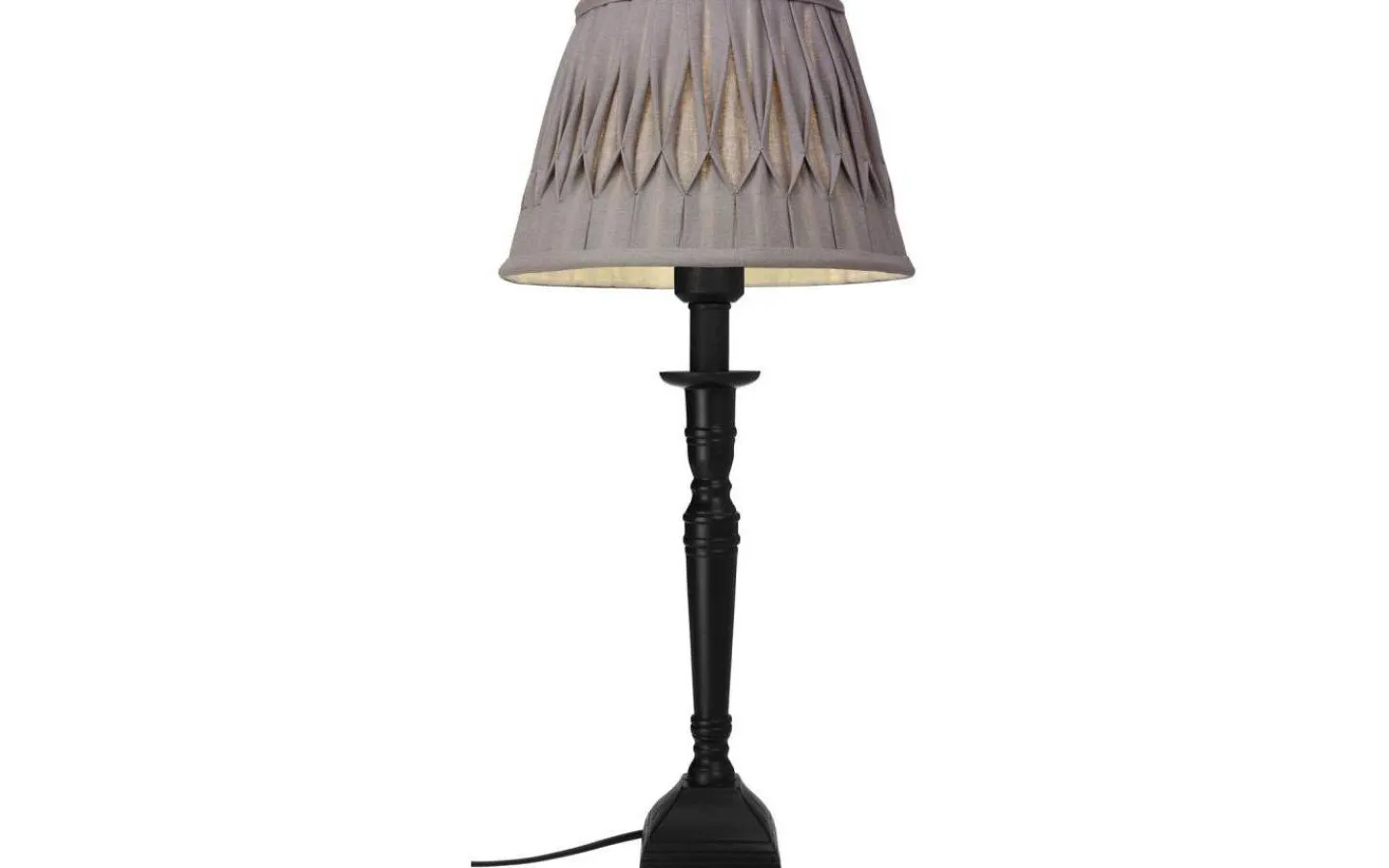 Plisserade Lampskärmar<Cottex Veckad Lampskärm Ø25cm Grå