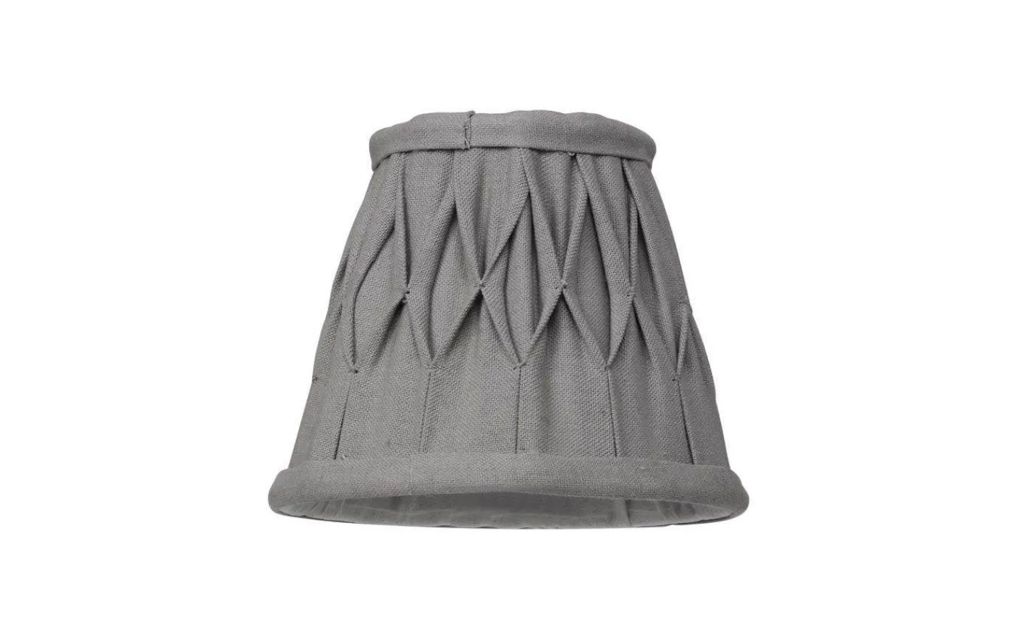 Cottex Veckad Lampskärm Ø14cm Grå* Plisserade Lampskärmar