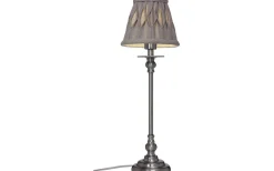 Cottex Veckad Lampskärm Ø14cm Grå* Plisserade Lampskärmar
