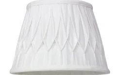 Cottex Veckad Lampskärm Ø25cm Vit* Plisserade Lampskärmar