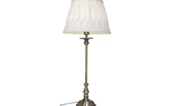Cottex Veckad Lampskärm Ø25cm Vit* Plisserade Lampskärmar