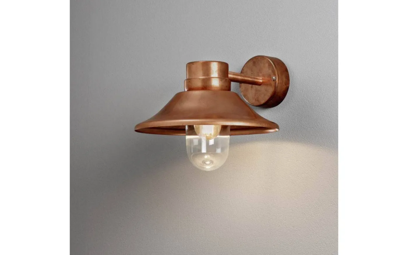 Vega Vägglampa Koppar IP54