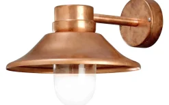 Konstsmide Vega Vägglampa LED 8W 3000K Koppar IP54* Kustnära Belysning|Vägglyktor