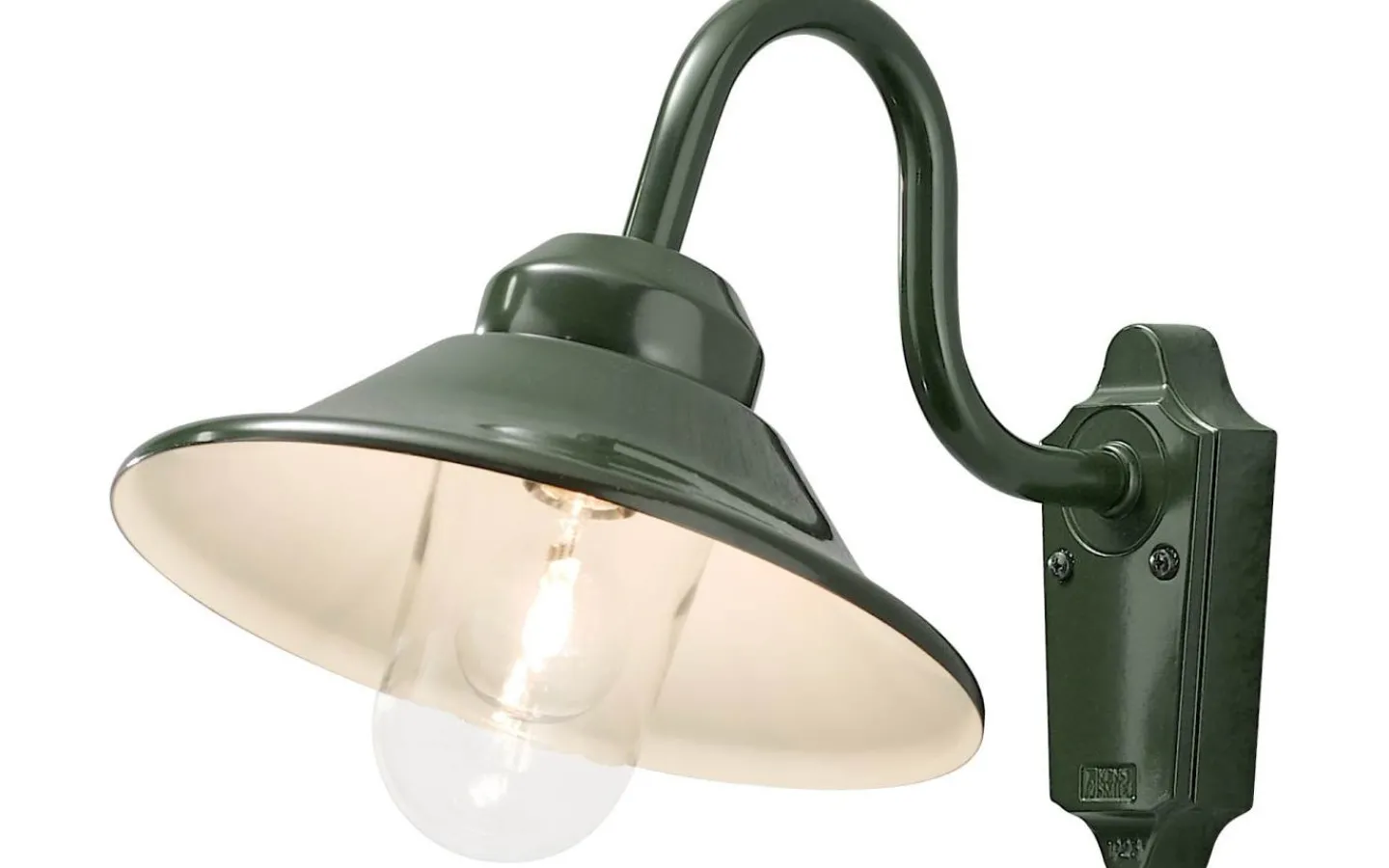 Vägglyktor|Vägglampor Utomhus<Konstsmide Vega Vägglykta Grön IP23