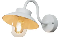 Konstsmide Vega Vägglykta Mini Vit IP44* Vägglyktor|Vägglampor Utomhus