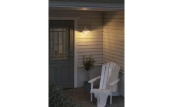 Konstsmide Vega Vägglykta Mini Vit IP44* Vägglyktor|Vägglampor Utomhus