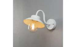 Konstsmide Vega Vägglykta Mini Vit IP44* Vägglyktor|Vägglampor Utomhus