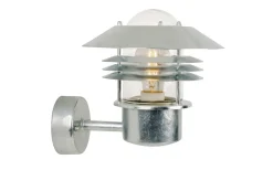 Nordlux Vejers Vägglampa 22cm E27 Galvaniserat Stål IP54* Kustnära Belysning|Vägglyktor