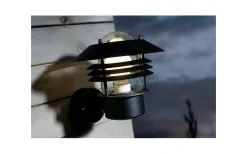 Vejers Vägglampa 22cm Svart IP54