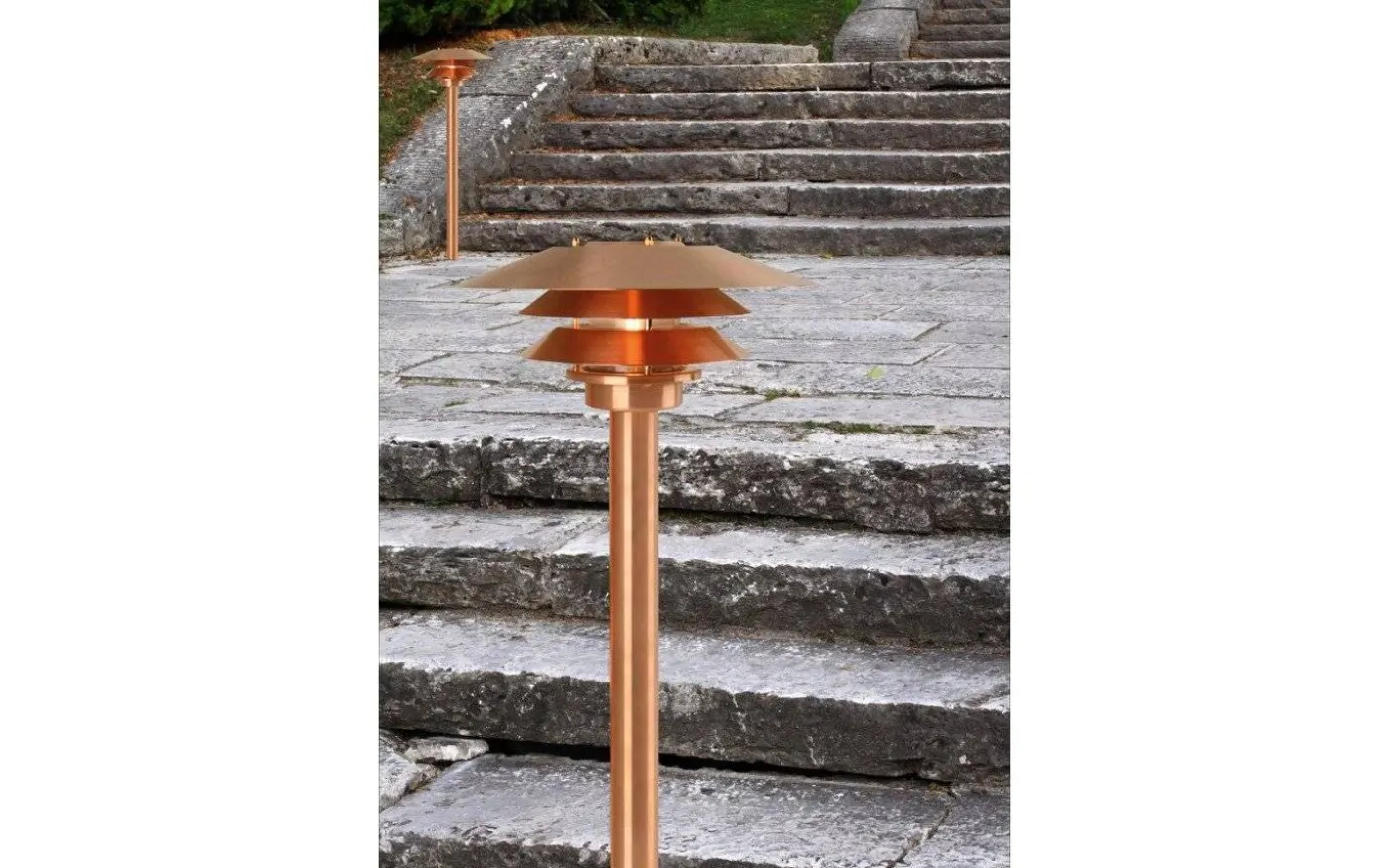 Venö Pollare 93cm E27 Koppar IP54