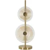 Venedig Bordslampa Glas 63cm Guld