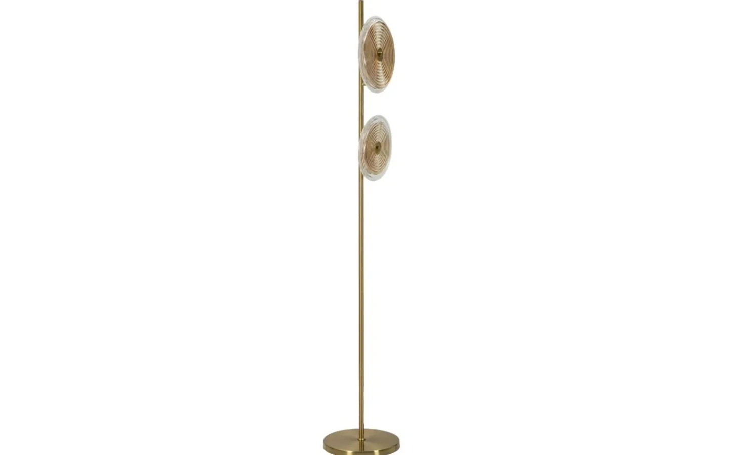 Mauro Ferretti Venedig Golvlampa Glas 168cm Guld* Golvlampor