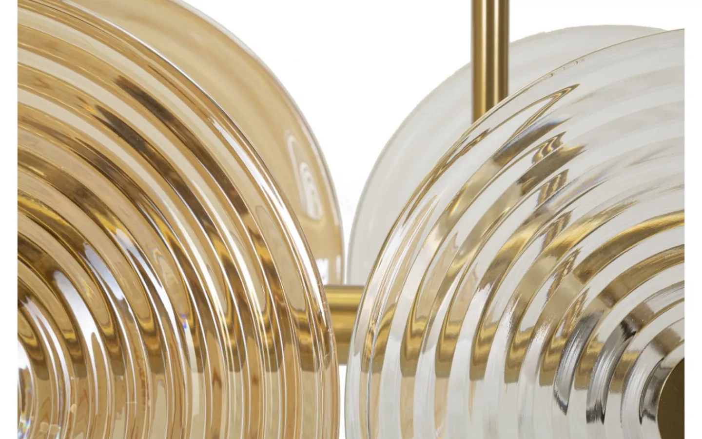 Mauro Ferretti Venedig Taklampa Glas 116cm Guld* Avlånga Taklampor