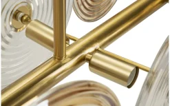 Mauro Ferretti Venedig Taklampa Glas 116cm Guld* Avlånga Taklampor