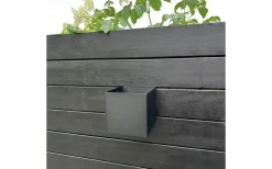 Venus 15X15 Vägglampa Svart IP54