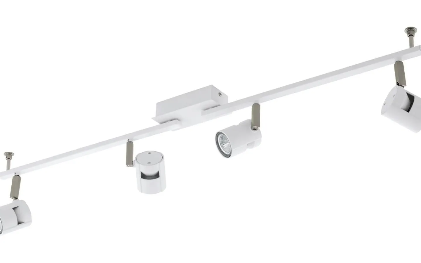 Eglo Vergiano Takspotlight 98cm 3-Steg DIM GU10 LED 3000K 4x5W Vit* Avlånga Takspotlights|Takspot Med Minst 4 Lampor