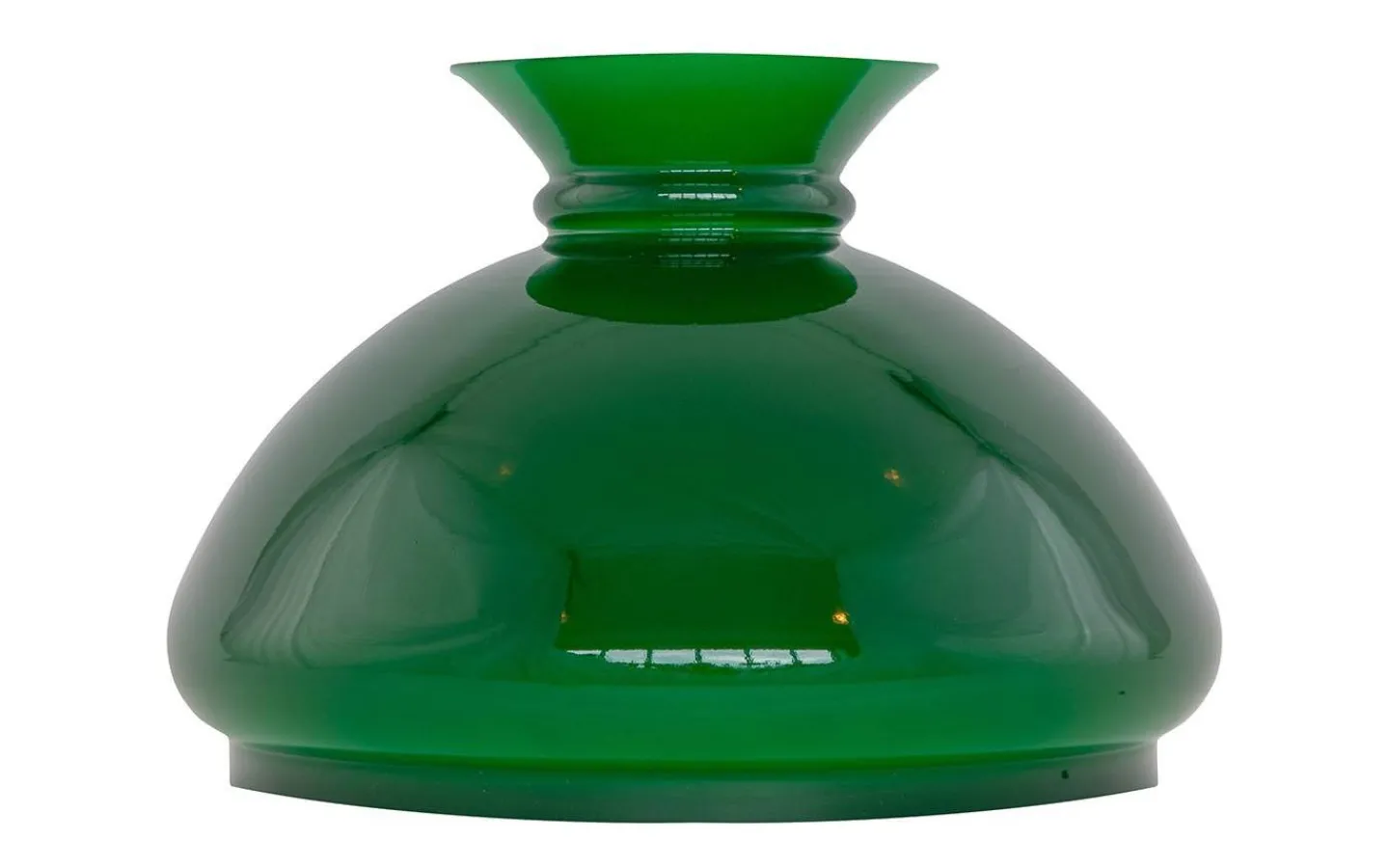 Fotogenskärmar<Karlskrona Lampfabrik Vestaskärm 190 - Grönt överfångsglas