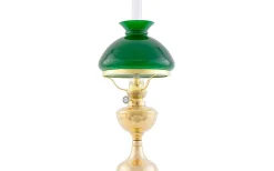 Fotogenskärmar<Karlskrona Lampfabrik Vestaskärm 190 - Grönt överfångsglas