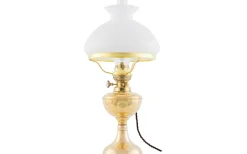 Karlskrona Lampfabrik Vestaskärm 190 - Vitt överfångsglas* Fotogenskärmar