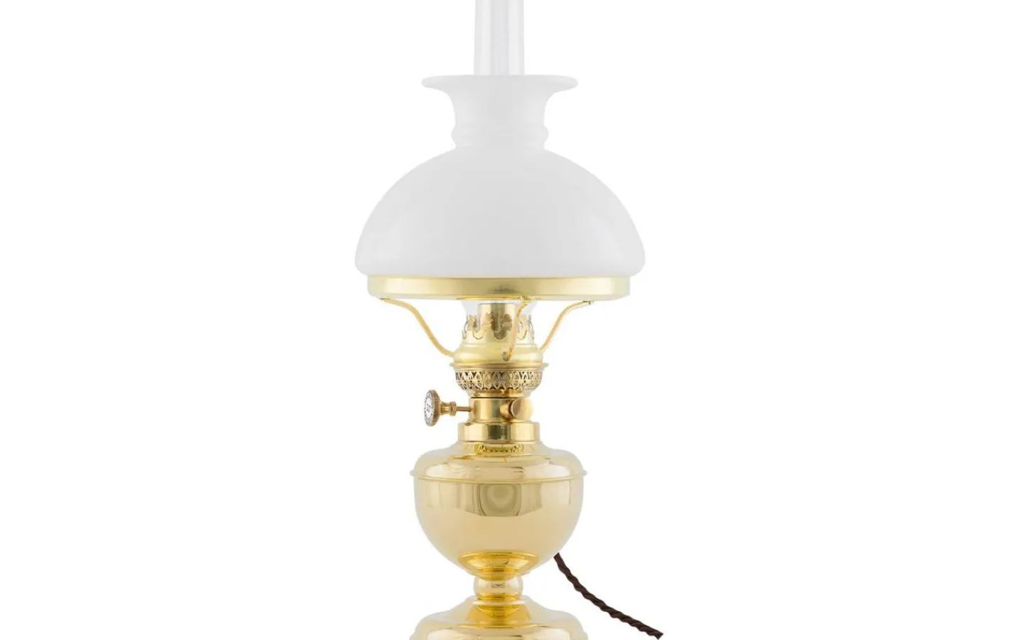 Fotogenskärmar<Karlskrona Lampfabrik Vestaskärm 155 - Vitt överfångsglas