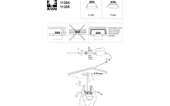 230V Led Spotlights|Infällda Spotlights Badrum<Aneta Vetro Infälld Spotlight Ø7cm LED 3W 3000K Aluminium IP44