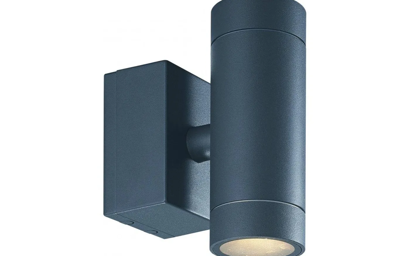 Väggarmatur Eklof V, LED, Mörkgrå, IP54