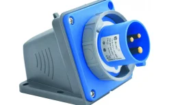 Väggintag, 16A, 2P+J, 230V, 6h, IP67