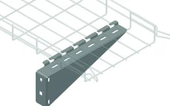 Kabelkanaler,Stegar,Rännor<Malmbergs Väggkonsol, Varmgalvaniserad, 300 mm