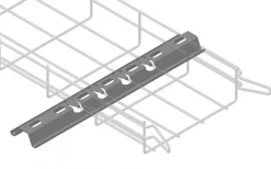 Kabelkanaler,Stegar,Rännor<Malmbergs Väggkonsol/Bärok Omega, Elförzinkad, 200 mm