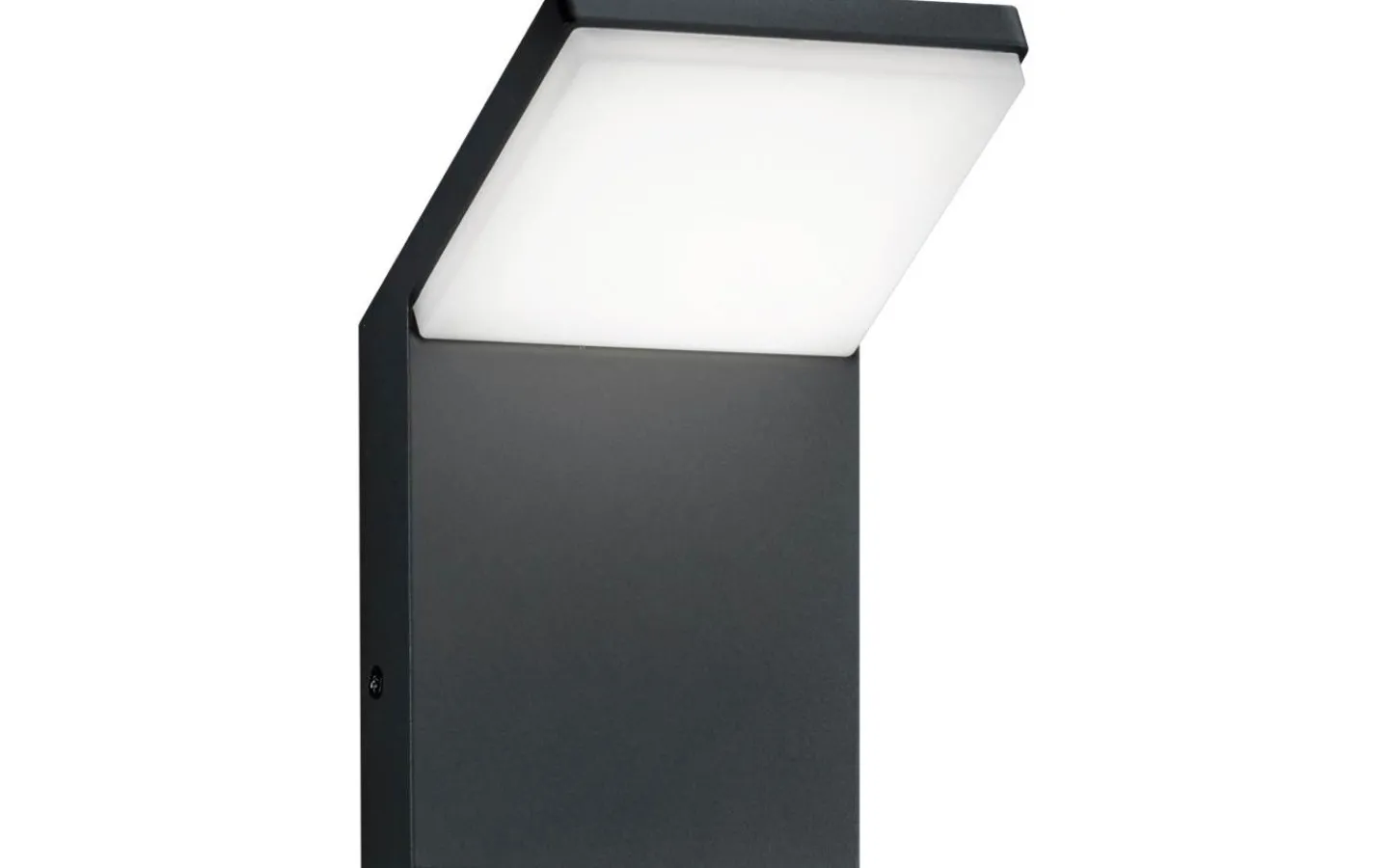 Vägglampor Utomhus|Led Strålkastare<Trio Lighting Vägglampa LED Pearl i antracit IP54