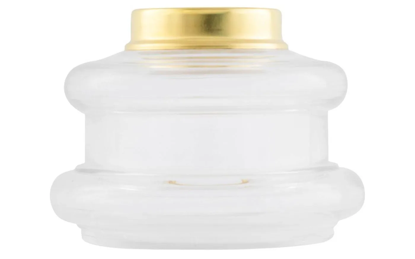 Väggoljehus 14''' - Klarglas / Mässing