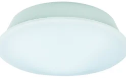 Allmänbelysning<Malmbergs Vägg/-takarmatur Neso LED, IP54, Slav m. grundljus