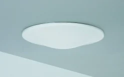 Allmänbelysning<Malmbergs Vägg/-takarmatur Neso LED, IP54, Slav m. grundljus