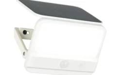 Reality Viamao hybrid solcellsdriven Vägglampa LED vit uppladdningsbar rörelse- och skymningssensor 4000K IP44* Solcellslampor Vägg|Visa Alla Solcellslampor