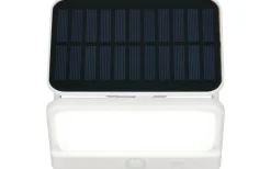 Reality Viamao hybrid solcellsdriven Vägglampa LED vit uppladdningsbar rörelse- och skymningssensor 4000K IP44* Solcellslampor Vägg|Visa Alla Solcellslampor