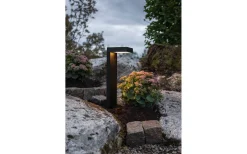 Vicini Solcellslampa 38cm Svart