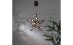 Batteri Julpynt Utomhus|Batteri Julpynt Inomhus<Star Trading Vicke Star Utomhusdekoration 30cm Brun