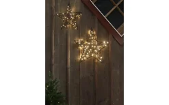 Batteri Julpynt Utomhus|Batteri Julpynt Inomhus<Star Trading Vicke Star Utomhusdekoration 30cm Brun