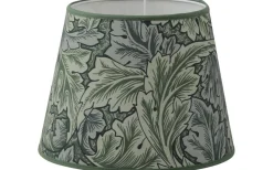 Hallbergs Victorian Leafs Lampskärm Ø25cm Grön* Mönstrade Lampskärmar