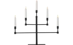 Visa Alla Adventsljusstakar|Adventsljusstakar 31-60 Cm<Star Trading Vide Adventsljusstake 53cm Svart